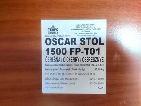 Písací stôl, čerešňa americká, OSCAR T01 - 5