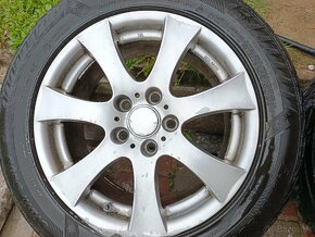 Alu disky +pneu BMW 235/55 r17 - 5