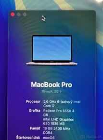 Predám/Vymením MacBook Pro 15” (2019) - 5