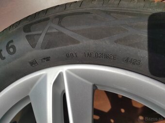 Predám sadu kolies r18 s letnými pneu Continental 235/55 R18 - 5