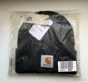 CARHARTT čiapka čierna Nová - 5