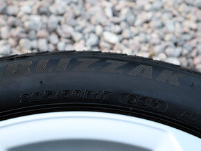 17" Alu kola = 5x112 = ŠKODA – ZIMNÍ SADA – 205/50R17 – 99% - 5