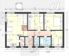 STAVEBNÝ POZEMOK, 890 m2, BADÍN, cca 13m x 65m + projekt dom - 5