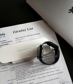 Apple Watch SE 2 (2023) 40mm Midnight - neaktivované - 5