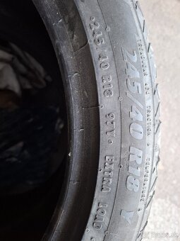 Letné pneumatiky 245/40R18 - 5