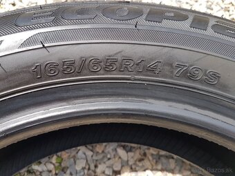 165/65 r14 nepoužité letné pneu Bridgestone DOT2023 - 5