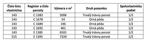 Filier – 9.746 m2 LES NA PREDAJ - 5