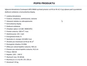 Predam mobilnu klimu Coolexpert - 5