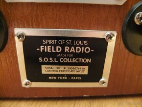 Spirit of St.Louis Field Radio-Přenosné FM/AMrádio - 5