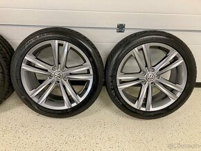 Predám letnú sadu org VW 5x112 8J ET40 235/45 R18 - 5