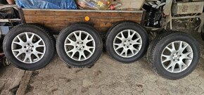 Alu disky 5×112 + letná sada pneu 235/55 r 17 - 5