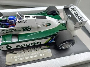 F1 WILLIAMS FW08 FORD KEKE ROSBERG MINICHAMPS 1:18 - 5