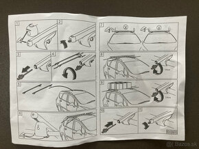 Nosiče strešné Peugeot 307 SW, 308 SW. obj.č. 9616 W3 - 5