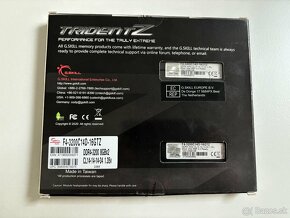 G.SKILL 16 GB KIT DDR4 3200 MHz CL14 Trident Z - 5