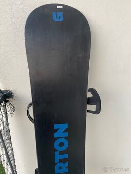 Snowboard Burton s viazaním - 5