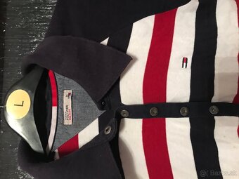 TOMMY HILFIGER originál damske pasikave tricko S/M - 5