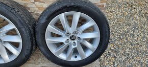 Predám Skoda Stratos elektrony 5x112 215/55r17 Et40 J7 - 5