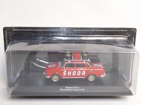 1:43 Model Škoda 110 LS sprievodné vozdilo Rally, 1975 - 5