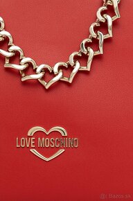 Kabelka LOVE MOSCHINO červená - 5