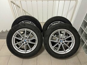 Predám originál BMW sadu R18 hliníkových diskov s RFT pneu - 5