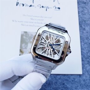 Pánske hodinky Cartier Santos de Cartier Skeleton - 5