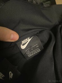 Nike Kožušinová Bunda Faux Fur Swoosh Black - 5