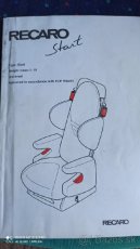 autosedacka RECARO 9 - 36kg - 5