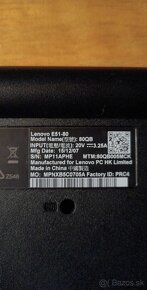 Notebook - Lenovo E51-80 - 5