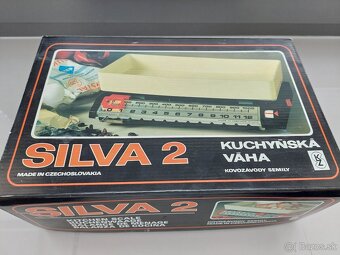 Retro váhy Silva 1 a 2, štíty a kľučky 90mm - 5