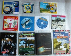 Predaj DVD, CD, filmy, cestopis, náučne, hry. - 5