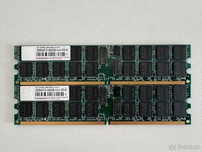 Predám pamäte RAM DDR2 256MB 512MB 1GB 2GB - 5