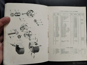 Jawa 50 Pionier Zoznam náhradných dielov - 5