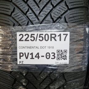 Zimné pneumatiky 225/50 R17 CONTINENTAL DOT1918 - 5