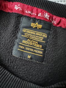 Pánska mikina - Alpha Industries - M - 5