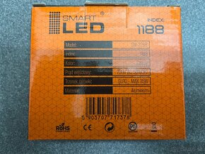 6x Hermetické svietidlo IP44 + LED GU10 5W podbitie - 5