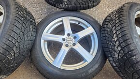 Alu kola disky Enzo 5x108 8jx18 et50 pneu dunlop 2 - 5