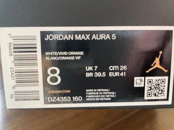 Tenisky Jordan max aura 5 vel.41 - 5