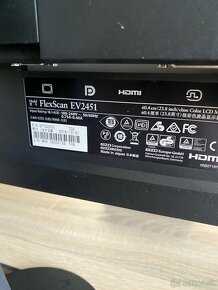 Predám monitor 24" EIZO FlexScan EV2451-BK - 5