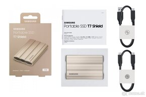 1TB Externý SSD Samsung T7 Shield - Béžový - 5