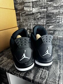 AIR Jordan 4 Black canvas - 5