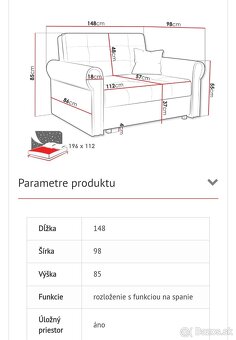 Rozkladacia pohovka - 5