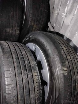 4ks alu disky orig Škoda ROTARE 5x112 R17 pneu 205/55 R17 - 5