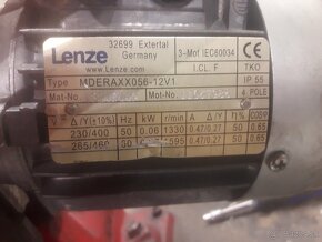 elektromotor Lenze z prevodovkou 0,06kw - 5