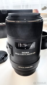 SIGMA 105 mm F2.8 MACRO EX DG OS HSM pre Canon - 5