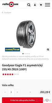 Goodyear EAGLE F1 ASYMMETRIC 255/45 R19 - 5