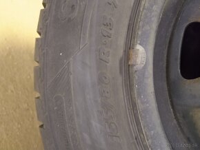 Letná sada pneu s diskami 155/80 R13 70T - 5