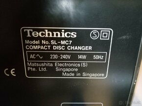 Predám Technics SL - MC7 menič na 101 CD - 5