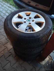 5x112 R15 Originál Škoda 195/65 R15 Zimné - 5