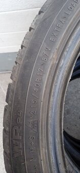 Predám zimné pneumatiky 215/40R17 - 5