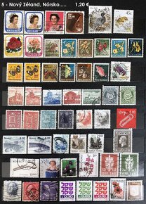 poštové známky - svet mix - 5